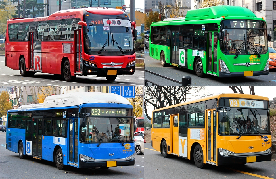 서울시에서 운용중인 GRYB 버스 (출처: 위키백과)
