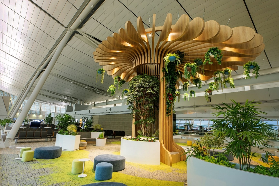 인천국제공항공사는 예술과 자연을 테마로 한 복합문화휴게공간을 오픈한다. (출처: 인천국제공항공사)